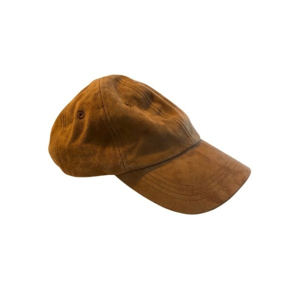 Madewell Brown Suede Baseball Hat Adjustable Leather‎ Band
